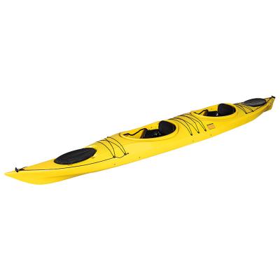 China Adults Rapier-II Tandem Kayak 2 Double Person LLDPE Sit In Roto-molded Rowboats Kayak for sale