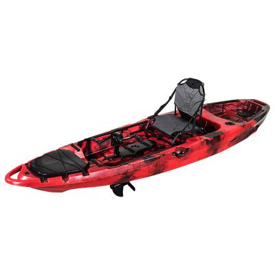 China LLDPE tarpon propel high quality manufacture 10ft kayak with pedal drive system pedal kayak 3.2m for sale