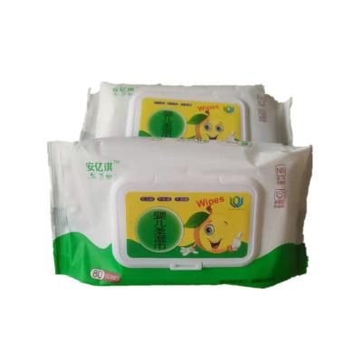 China Soften in wet sale towels for babies cleaning for sale