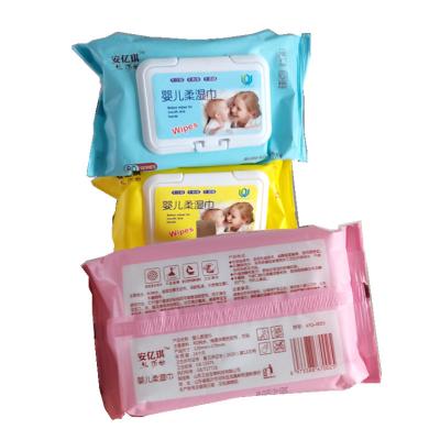 China Low Price Soft Hand Clean Spunlace Wet Towels for sale