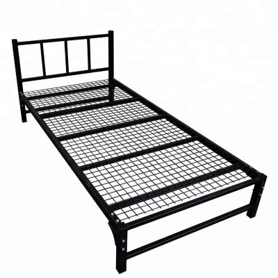 China Bunk Bed Deign Latest High Quality Blow Down Dorm Bedroom Furniture Metal Single Bed View for sale