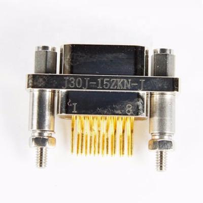 China Power J30J-15ZKN-J 15 Pin Aerospace Rectangular Military Connector for sale