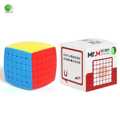 China Toy Shengshou 6x6x6 Mr. Magic Magnetic Cube Puzzle Magnet Educational Cube Toys Educational for sale