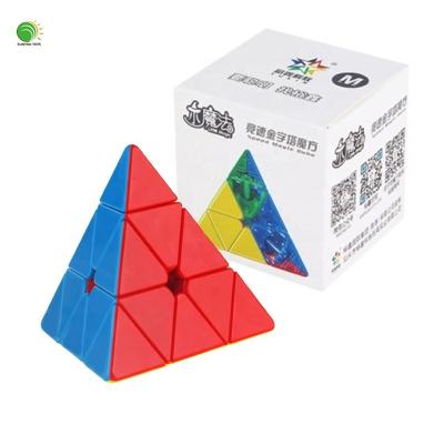 China Toy Yuxin's small pyramid speed cube educational toys cube educational magic magnetic plastic puzzle toy for sale