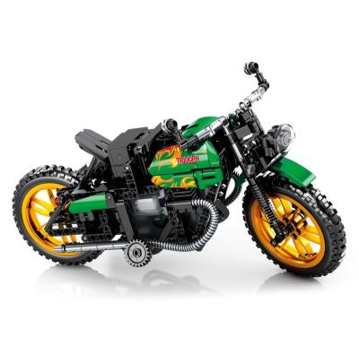 China DIY TOY SEMBO 701010 Car Bricks Moc Motorcycle Assembly Diy Building Block Hi-Tech Model Toys For Children for sale