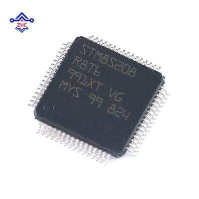 China Microcontroller IC Mcu Stm8C Stm8S208C8T6 Flash Stm8S208C8T6 Standard 8Bit 64Kb 48Lqfp Microcontrollers for sale