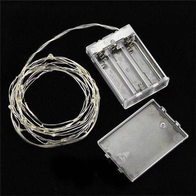 China Wholesale AC LED Curtain Light Copper Wire String Lamp Battery Box Bobo Ball Lamp String Christmas Day Room Decoration for sale