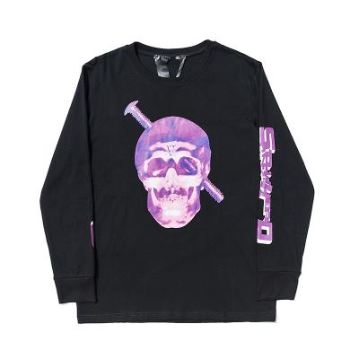 China Wholesale Autumn Men's Sweatshirts IHJ6381 Print Skull Street Breathable Long Sleeve Sweatshirt Pullover Sweater for sale