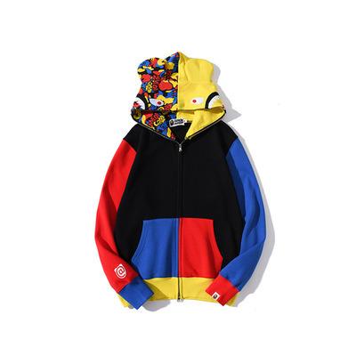 China New cotton hoodie IHJ6876 loose sweatshirt men's breathable zipper hoodies for spring autumn for sale