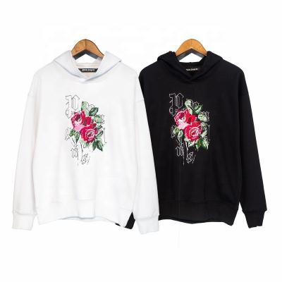 China 100 Promotions Embroidered Hoodie Overside Breathable Cotton Mens Hoodies Thick Sweatshirt IHJ7751 Graphic for sale