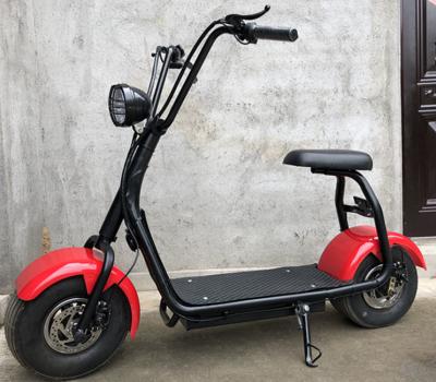 China 16inch 48v 12ah Big Wheel Motor 800w Scrooser Seev Citycoco Mini Chopper Electric Motorcycle Scooter for sale