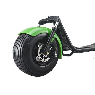 China Unisex Hydrulic 1000W 60V 12AH Halley Electric Scooter Disc Brake for sale