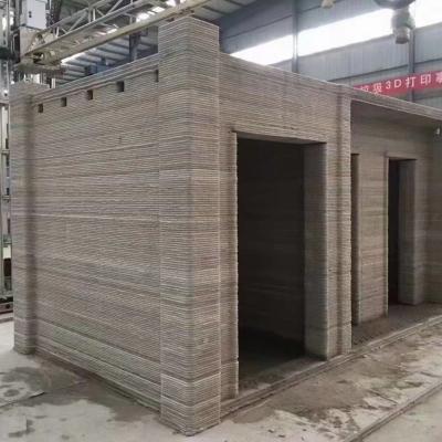 China Highly adaptive environment concrete 3d printer for construction object printing construction printer business model, 3d printer concrete house for sale