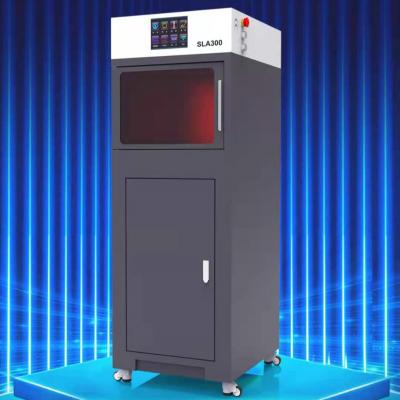 China High Accuracy 3d Printer Do Not Use Filament 300*300*300mm SLA Stereolithography 3D Laser Printer For Sale for sale