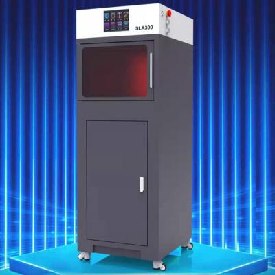 China High precision large sla 3d printer 300*300*300mm with processing box industrial use resin resin impresoras 3d stable sla for sale