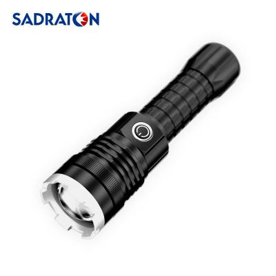 China Zoomable led light super bright 18650 waterproof retractable magnet xhp50 camping torch light rechargeable led flashlight zoomable for sale