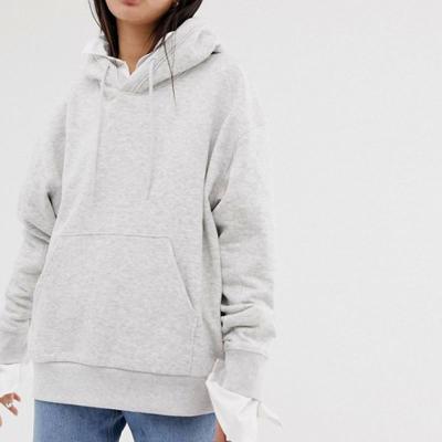 China Custom Loose Unisex Hoodie Fashion OEM Thick Hoodies Women Anti-shrink Streetwear Anti-pilling for sale