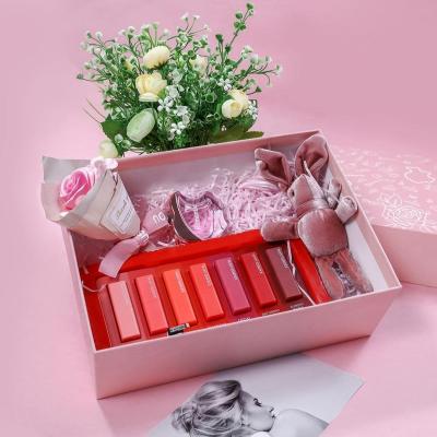 China 2022 Agriculture Romantic Personalized Gift Sets Lipstick Sets Packaging For Wife For Women for sale