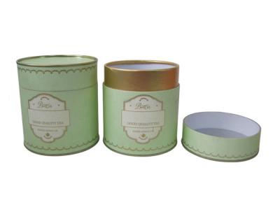 China Round Tube Decorative Paper Boxes With Lids , Sustainable Paper Storage Boxes for sale