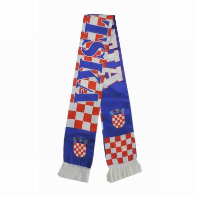 China Factory direct top free sample sales long custom football scarves for sale