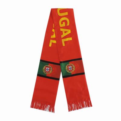 China 2019 Wholesale Long Knitted Luxury Football Scarves for sale