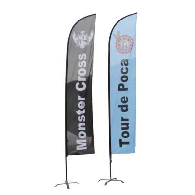 China Wholesale Promotional High Quality Cheap Teardrop Company Free Sample Free Sample Outdoor Banners Outdoor Open Flag for sale