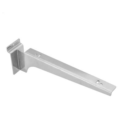 China Bracket used for glass / wood board support factory wholesale chrome metal shelf bracket for slatwall for sale