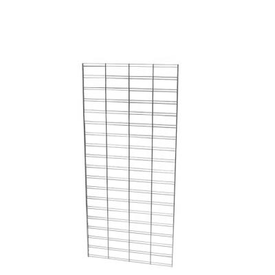 China Easy to reassemble and disassemble 1200X600 Chrome Gridwall Mesh Display Panels for sale