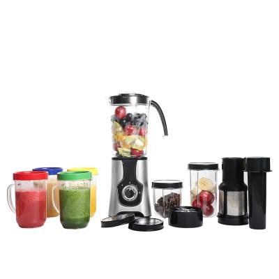 China Hot Sale 2021 Hotel 2021 Multifunctional Electric Juicer Blender 1L Multifunctional Pot Licuadoras Fruit Juicer Blender for sale