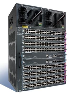 China Fahrgestelle-Cisco-Verbindung schaltet WS-C4510R E Catalyst4500E 10-Slot zu verkaufen