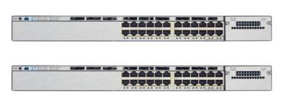 China Cisco auf Lager halten Gigabit-Wählnetz-Ausrüstung des Router-Cisco3750X WS-C3750X-24T-S instand zu verkaufen