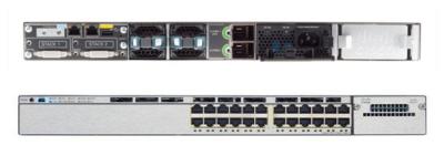 China Puerto rápido WS-C3750X-24P-E de Cisco Catalyst3750X 24 del interruptor de Ethernet de la FCC en venta