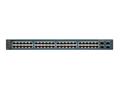 China New Cisco Catalyst3560 V2 48 port network switch  WS-C3560V2-48TS-S for sale