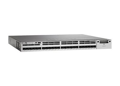 China SFP+ Cisco Layer 3 Gigabit Switch Catalyst 3850 WS-C3850-24XS-S 24 Port for sale