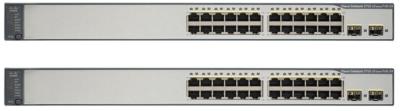 China Gehandhabter POE-Netz-Schalter Cisco Catalyst3750 V2 WS-C3750V2-24PS-E zu verkaufen