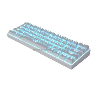 China Gaming Switch MX Cherry High Stability And Compatibility Blue Color Doubles Injection Keycap Keyboard With Mechanical Keys for sale