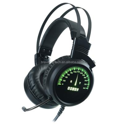 China With Microphone Internet Cafe Ethereal Sound Gaming Earphone With Side Rainbow Lights for sale