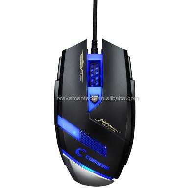 China Hot Crazy 3D Game Mouse AVAGO 5050 Optical Sensor Mouse With DPI Key for sale