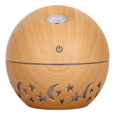 China Wholesale Hotel New Year Gift Arrival Home Appliance USB Seven Color Change Essential Oil Mist Spray Wood Ultrasonic Aroma Diffuser for sale