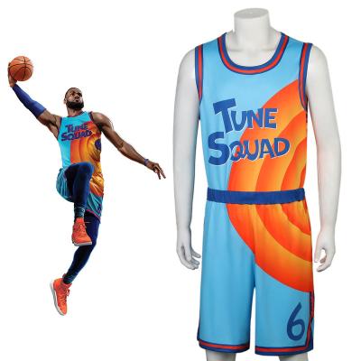 China Antibacterial Space Block 2 New Legacy James Tune Squad Bugs Lola Bunny Basketball Jersey for sale