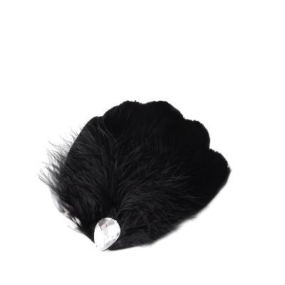 China Opens 2022 Women's Natural Feather Hair Headdress Girl Dance Performance Performance Hairpin Accessories for sale