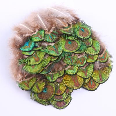 China Sells High Quality Natural Peacock Feather Loose Feather DIY Handwork Accessories Feather Clothing Featival Decoration Maker for sale