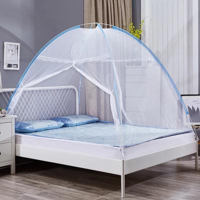 China Home Folded Noise Make Princess Folding Mongolia Anti Mosquito Products Net Tent For Double Bed for sale