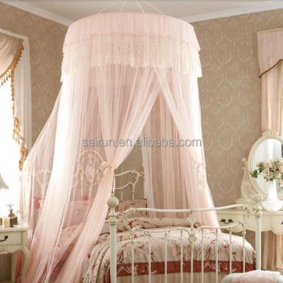 China Folded Pop Swings Outdoor Hanging Bed With Princess King Size Mosquito Net Wholesale Conical Swing Strap For Double Bed for sale