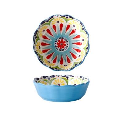 China Sustainable Creative Rice Bowl, Household Personalized Ceramic Bowl, Plate And Tableware for sale