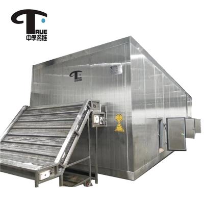 China Factory Tunnel Fluidized Bed Freezer Instant Freeze Machine for sale