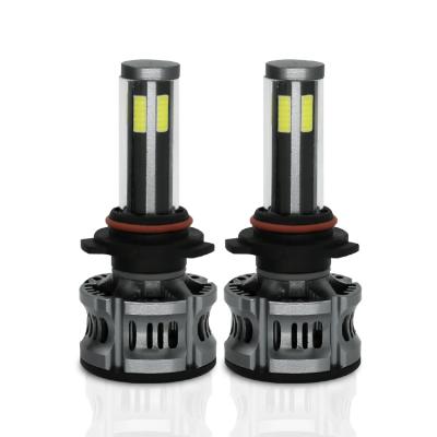 China Aluminum LED Headlights 9006 HB4 9005 HB3 3000K 6000K 8000k LED Automotive Headlights for sale