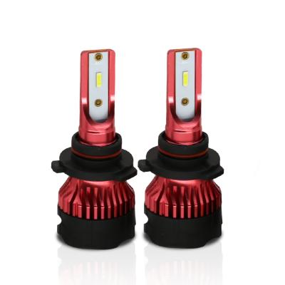 China New Arrival LED Headlight Kit 6000K Housing 8000LM K5 HB3 Aluminum Red 9005 Car LED Headlight for sale