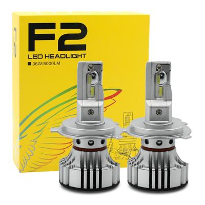 China Newcomer 6000LM 24v led headlight bulbs high and low driver-beam bulb car h4 led headlight Q5 (FYB) for sale