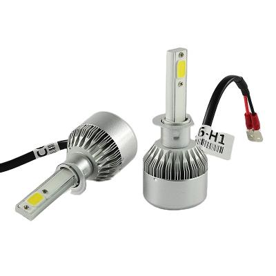 China Single Beam High Bright Led Headlight Restoration For H1 C6 Car And Motorcycle 36 Watt Led Headlight for sale